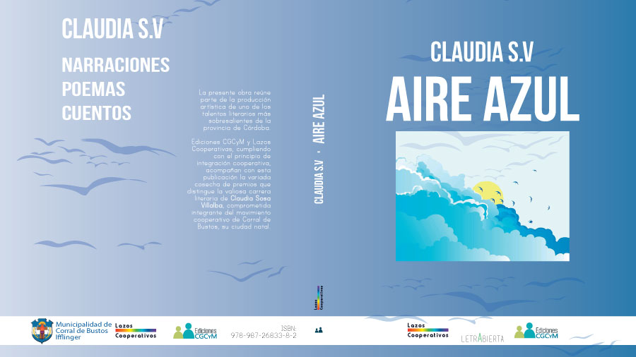 Ediciones CGCyM y Lazos Cooperativos publican la obra de Claudia Sosa Villalba, cooperativista de Corral de Bustos