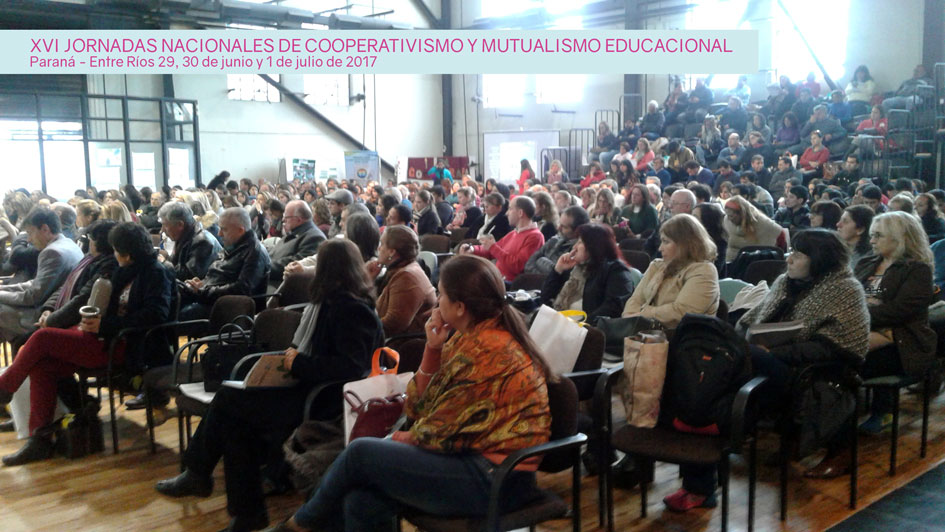 Informe de las XVI Jornadas Nacionales de Cooperativismo y Mutualismo Educacional