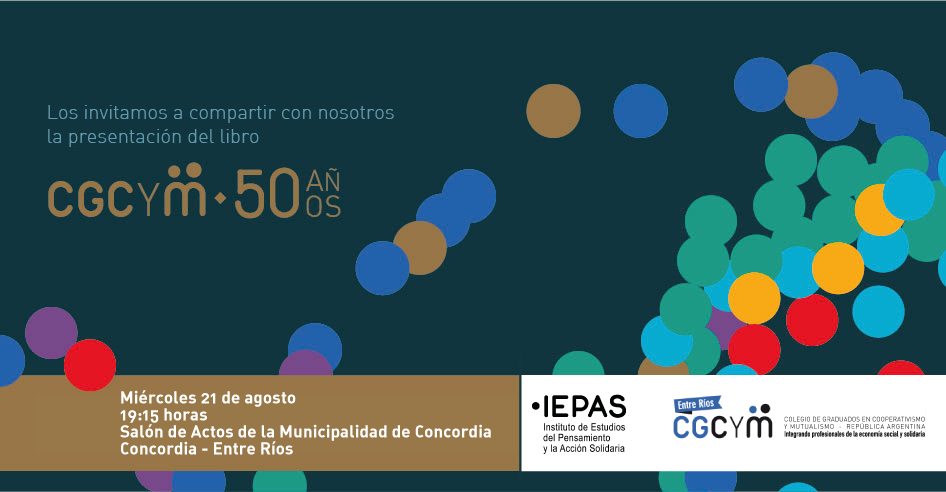 Presentación de la obra institucional del CGCyM en Concordia, Entre Ríos