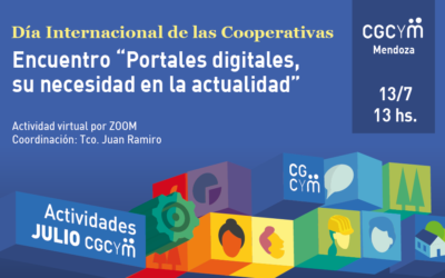 CGCyM Mendoza organiza el Encuentro “Portales digitales, su necesidad en la actualidad”