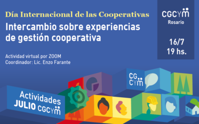 CGCyM Rosario organiza el encuentro “Intercambio de experiencias de gestión cooperativa”