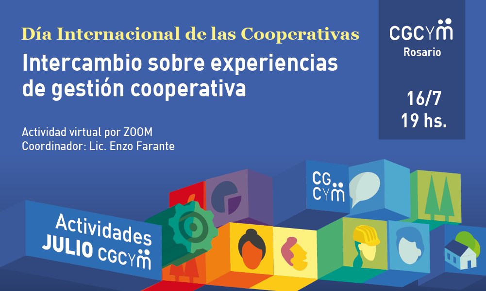 CGCyM Rosario organiza el encuentro “Intercambio de experiencias de gestión cooperativa”
