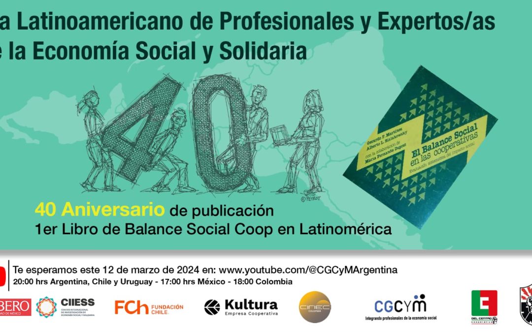 Encuentro virtual por el “Día Latinoamericano de Profesionales y Expertos/as de la Economía Social y Solidaria”